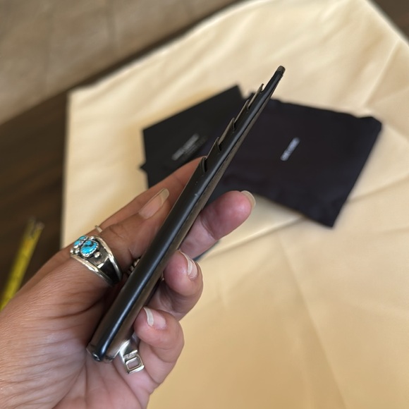 Saint Laurent Fragments Cardholder Black - Picture 13 of 15
